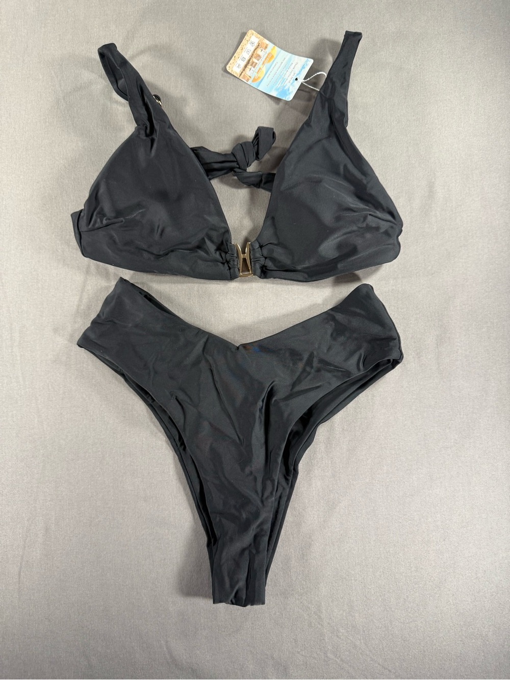 Classic Black Two-Piece Bikini Set